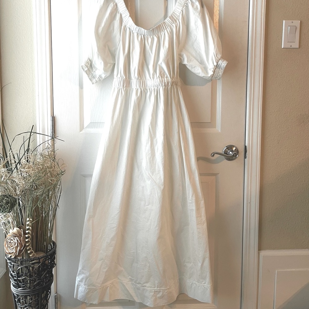 Womens Maxi White Dress